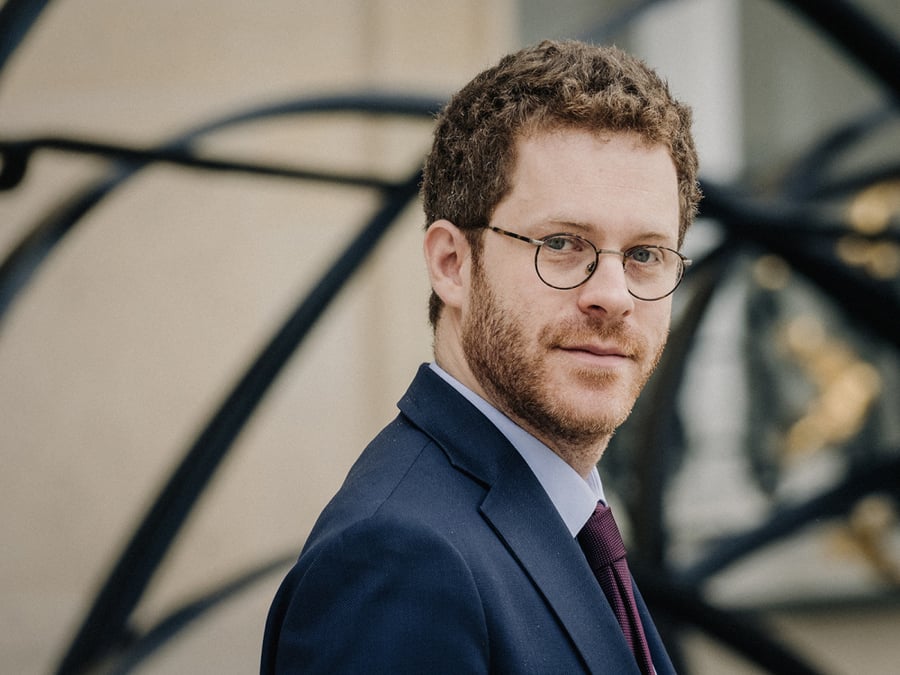 David Amiel, ministre de l'Action et des Comptes publics, à l'issue du Conseil des ministres hebdomadaire à Paris, le 3 juin 2026.