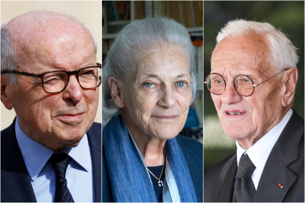 Jacques Toubon, Elisabeth Badinter et Pierre Mazeaud.