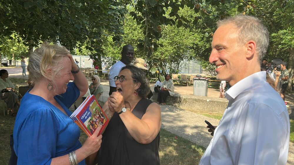 Raphaël Glucksmann, le 20 juin 2026 à Rouen.