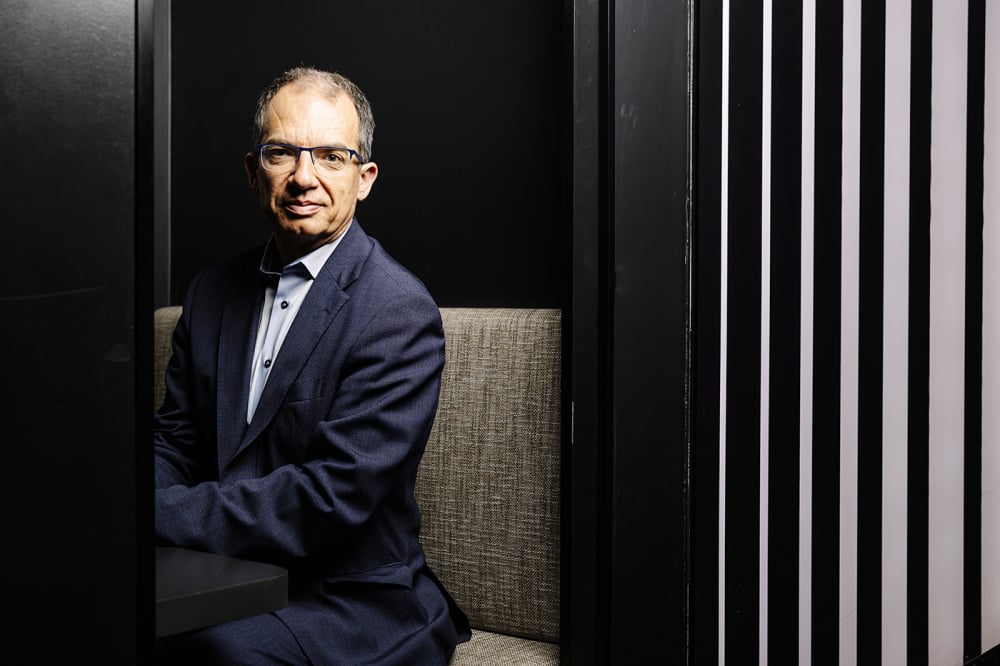 Stéphane Bancel, directeur général de Moderna, à Paris, le 17 juin 2026.