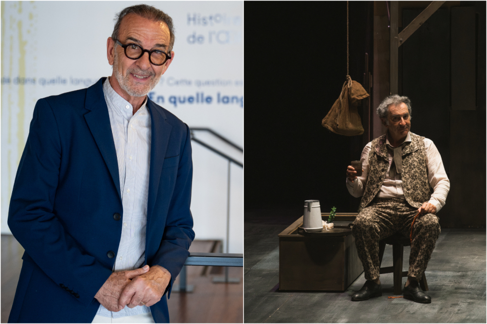 Robin Renucci, directeur du théâtre de la Criée à Marseille ; représentation de « L'École des femmes ».