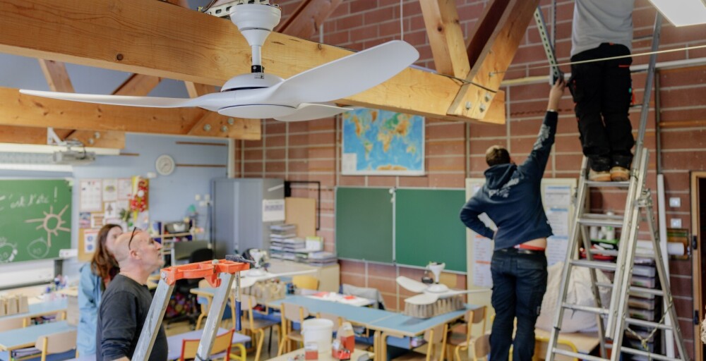 L'école de Saint-Vallier-de-Thiey (Alpes-Maritimes) fait partie des écoles accompagnées par ACTEE sur le confort d'été.