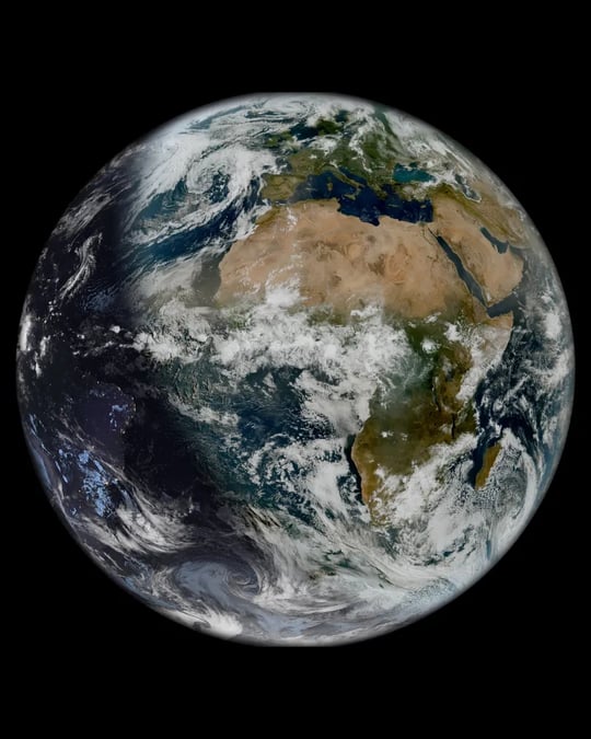 La Terre, le 21 juin 2026 à 8 h 24 UTC