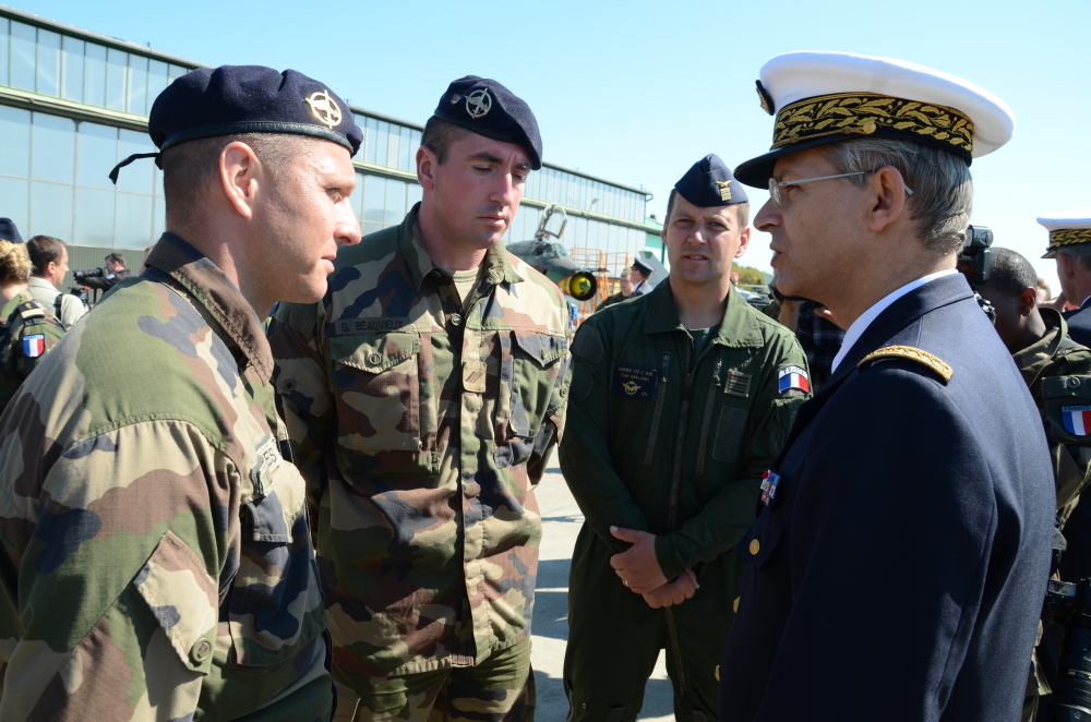 Le LCL Malard commandait le détachement Rafale à Malbork en Pologne en 2014.