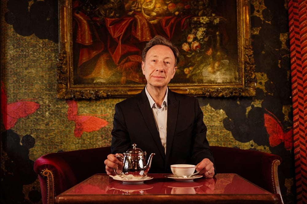 Stéphane Bern à l'hôtel Régina.
