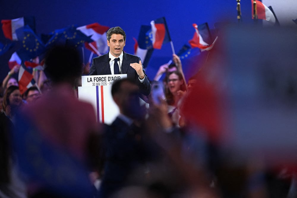 Gabriel Attal, à Paris, le 30 mai 2026.