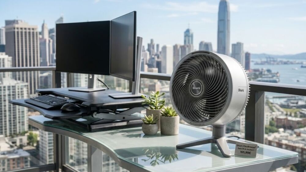 Les soldes d'été permettent actuellement de bénéficier d'une remise de 70 € sur ce ventilateur Shark.