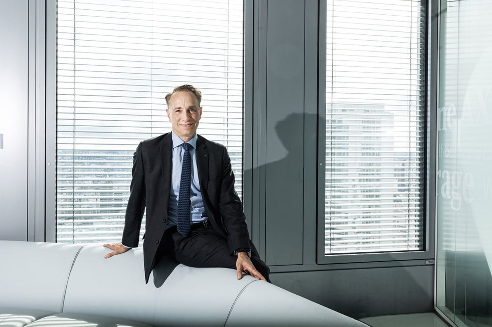Le PDG d’AXA, Thomas Buberl, est également co-auteur du livre « Il suffit de s'aimer – Le destin européen ».