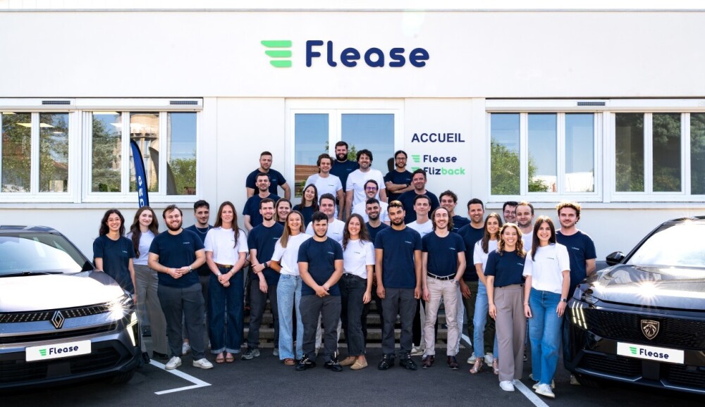 Flease compte 34 collaborateurs à ce jour.