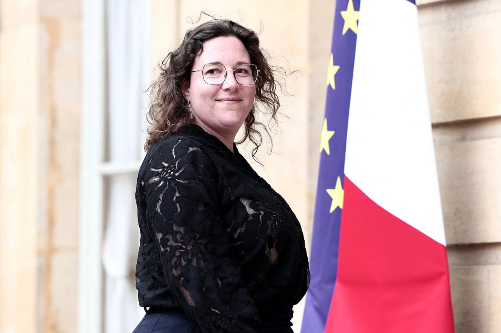 Cyrielle Chatelain, présidente du groupe écologiste à l'Assemblée.