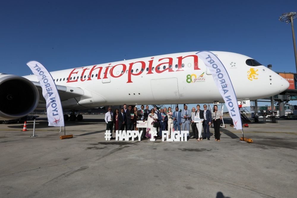 Le premier vol la capitale de l'Ethiopie, Addid Abeba, s'est posé jeudi 2 juillet dernier sur le tarmac du 5e aéroport français, Lyon Saint-Exupéry, opéré par Vinci Airport.
