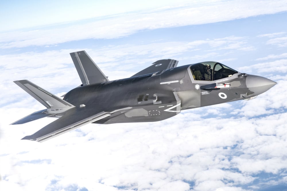 Un F-35 britannique.