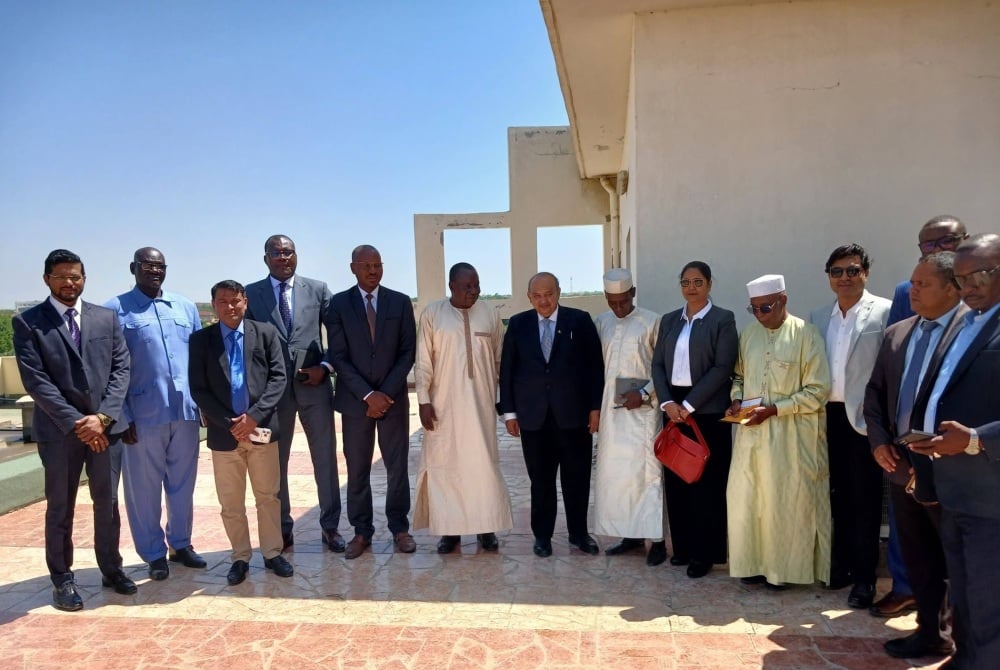 Visite du groupe indien Manorama Industries au ministère de la Production et de l’Industrialisation agricole du Tchad, début juillet à N’Djamena.