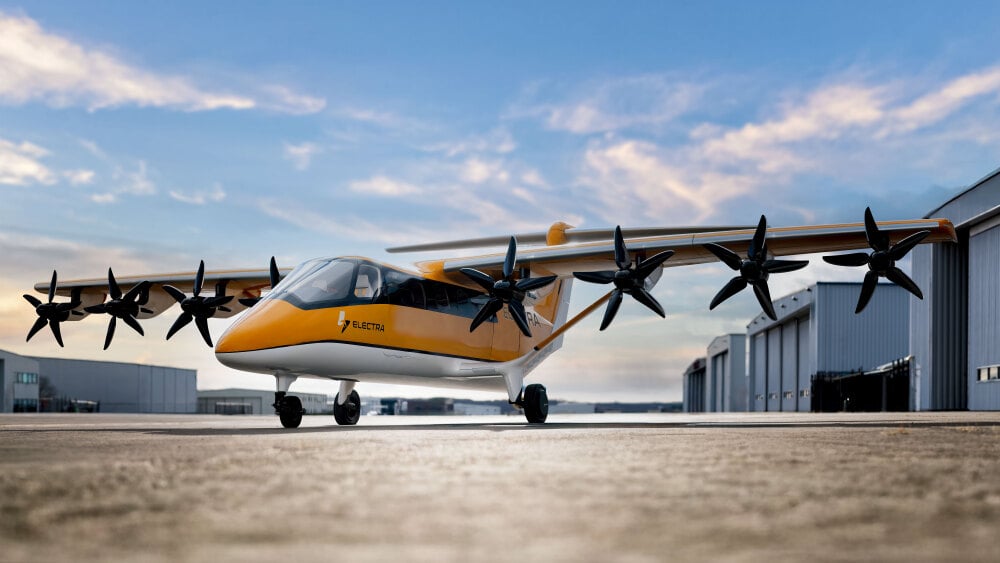 Le futur appareil EL9 Ultra Short de l'avionneur américain Electa qui sera équipé d'une turbogénératrice TG600 développée par Safran Helicopter Engines