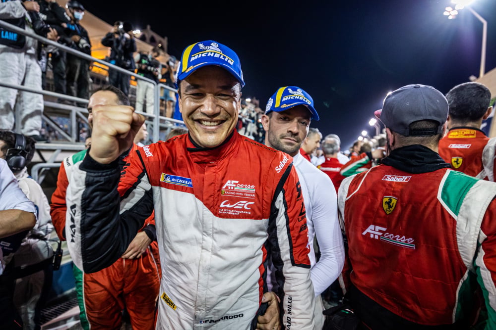 François Perrodo sur le circuit international de Bahreïn.