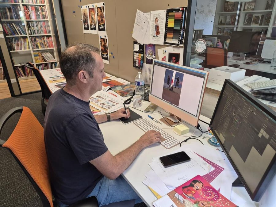 Un graphiste chez Bamboo Editions