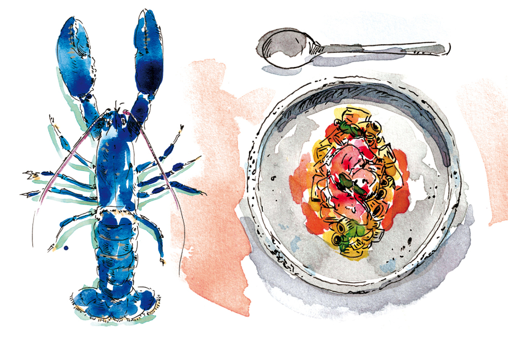 Découvrez la recette idéale de l'été d'Anne Etorre de cette semaine : les pâtes au homard et à la tomate.