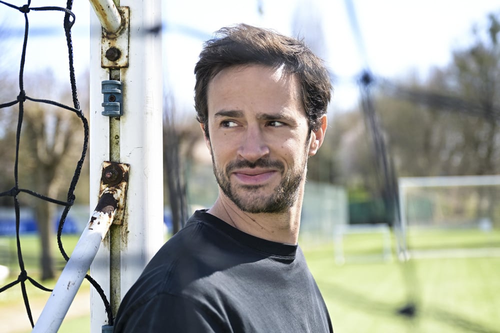 Alexandre Mulliez, président du FC Versailles, le 20 mars à Bougival, centre d'entraînement du club.