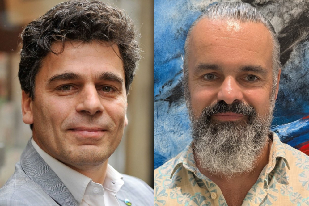 Yves Tramblay et Blaise Desbordes
