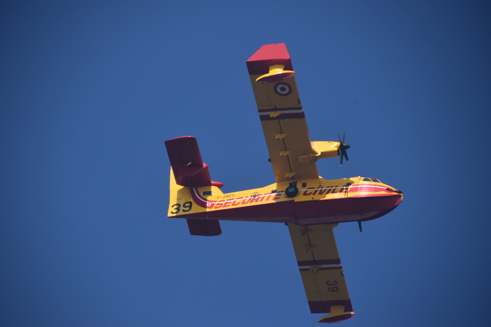 Un Canadair en opération.