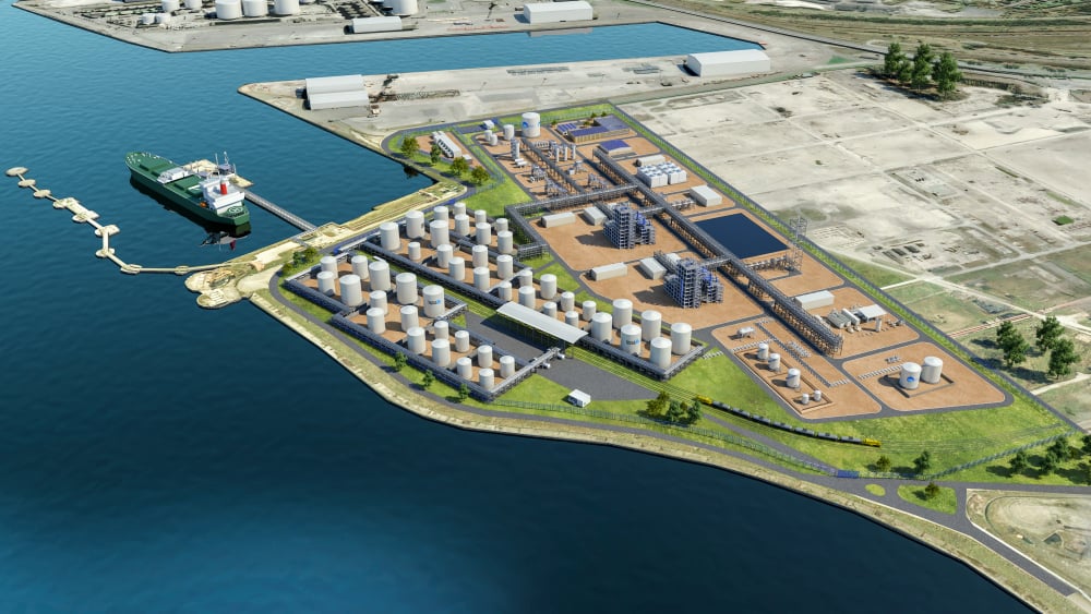 Vue d'artiste du projet Rebound à Dunkerque