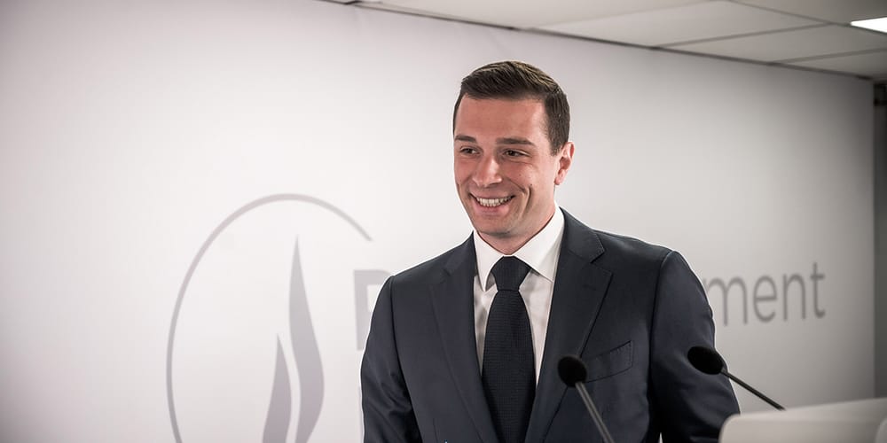 Baromètre politique : Jordan Bardella double Marine Le Pen