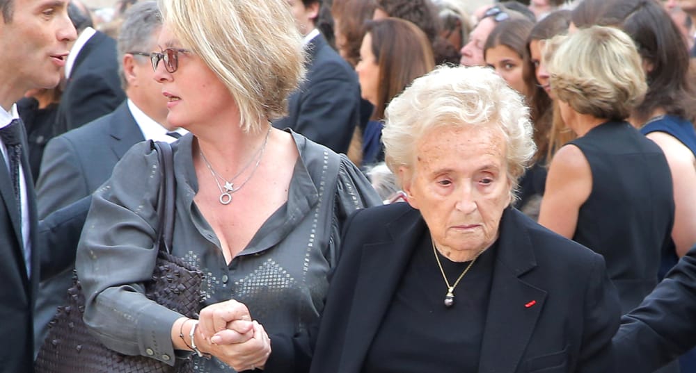 Bernadette Chirac décorée de la Légion d'honneur par Emmanuel Macron