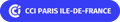 Logo de La CCI Paris Île-de-France, le réflexe des entrepreneurs