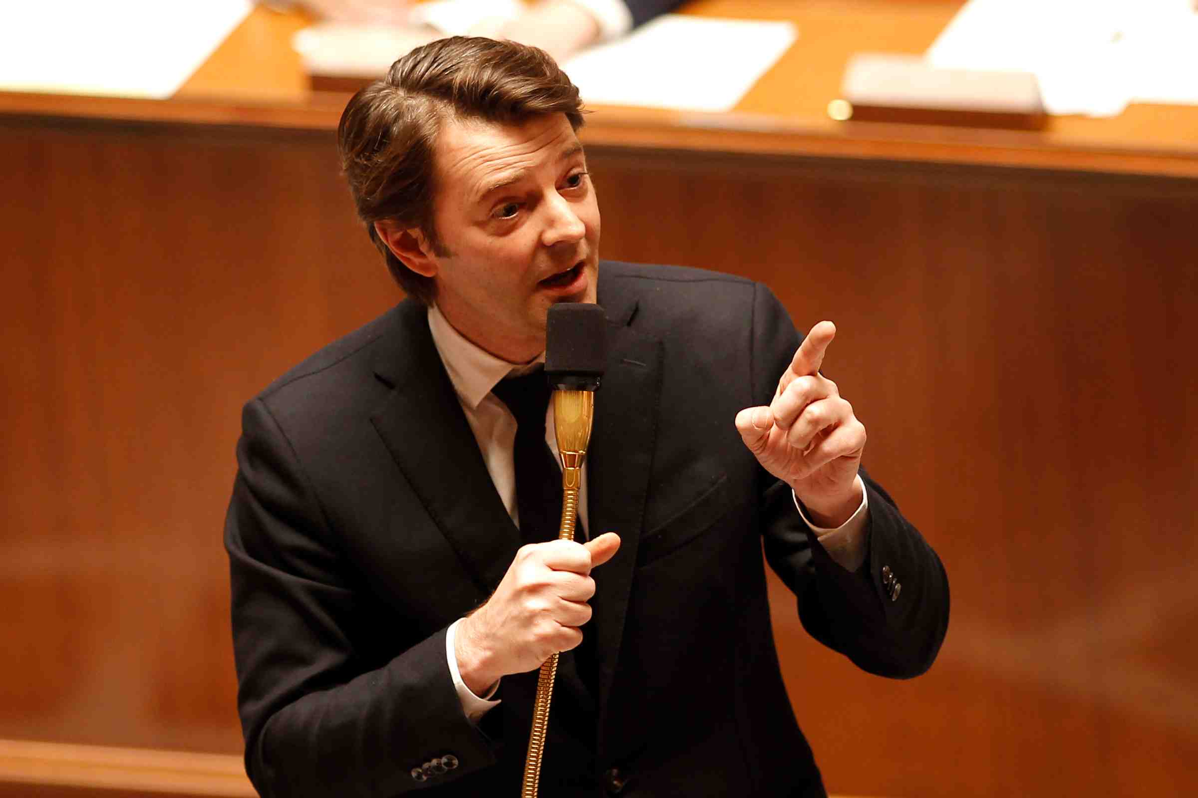 Baroin (amf) percoit un changement de ton chez macron