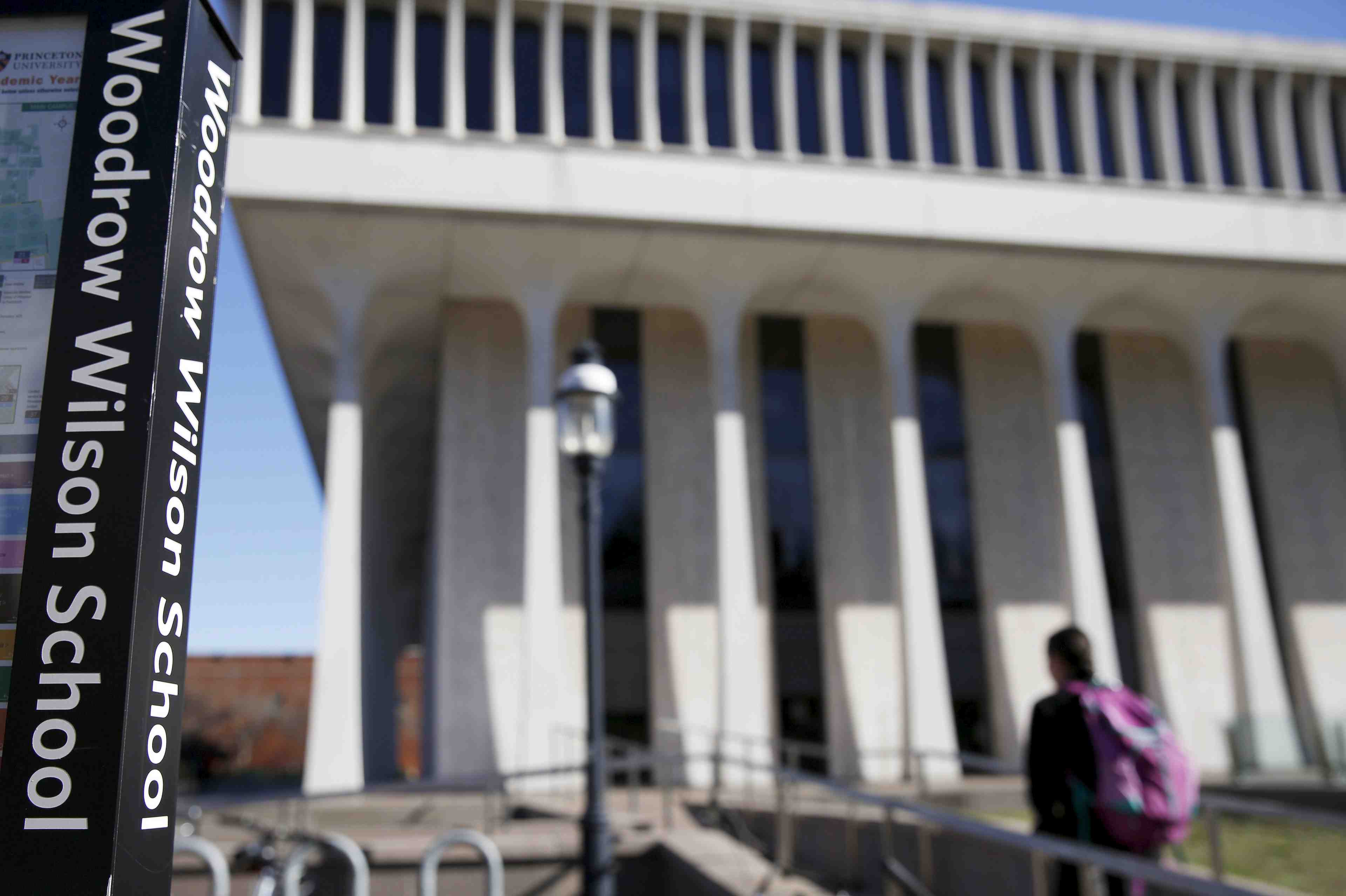 Princeton retire le nom de woodrow wilson d'une de ses ecoles