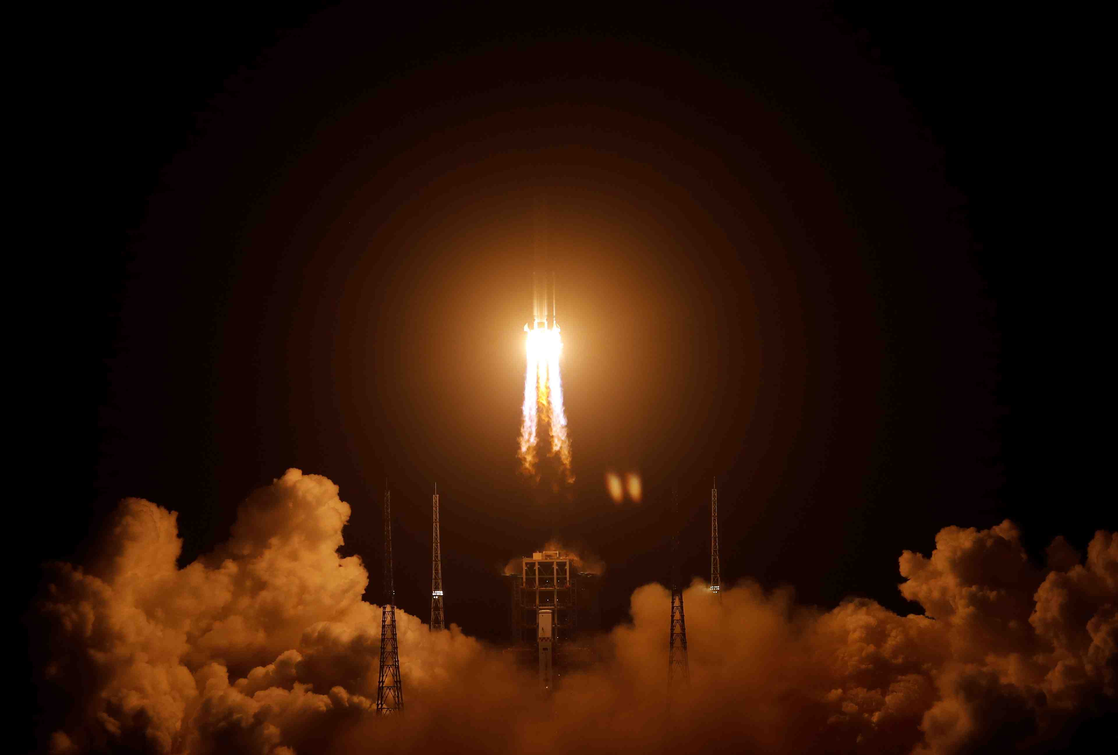 La chine a finalise ses prelevements lunaires plus tot que prevu