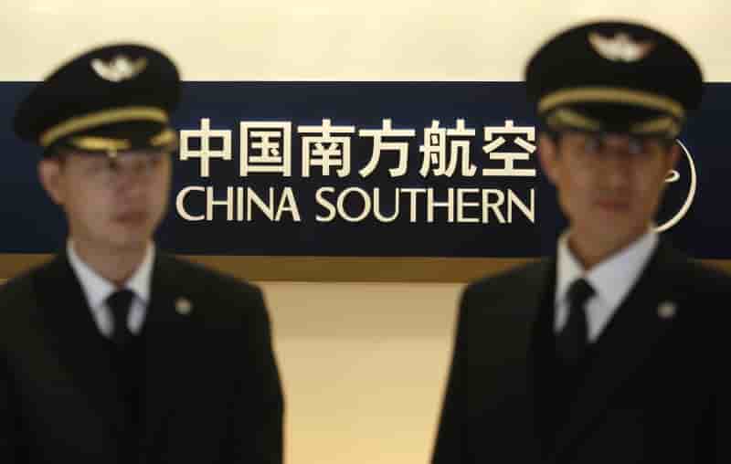 American airlines prend 2,68% de china southern