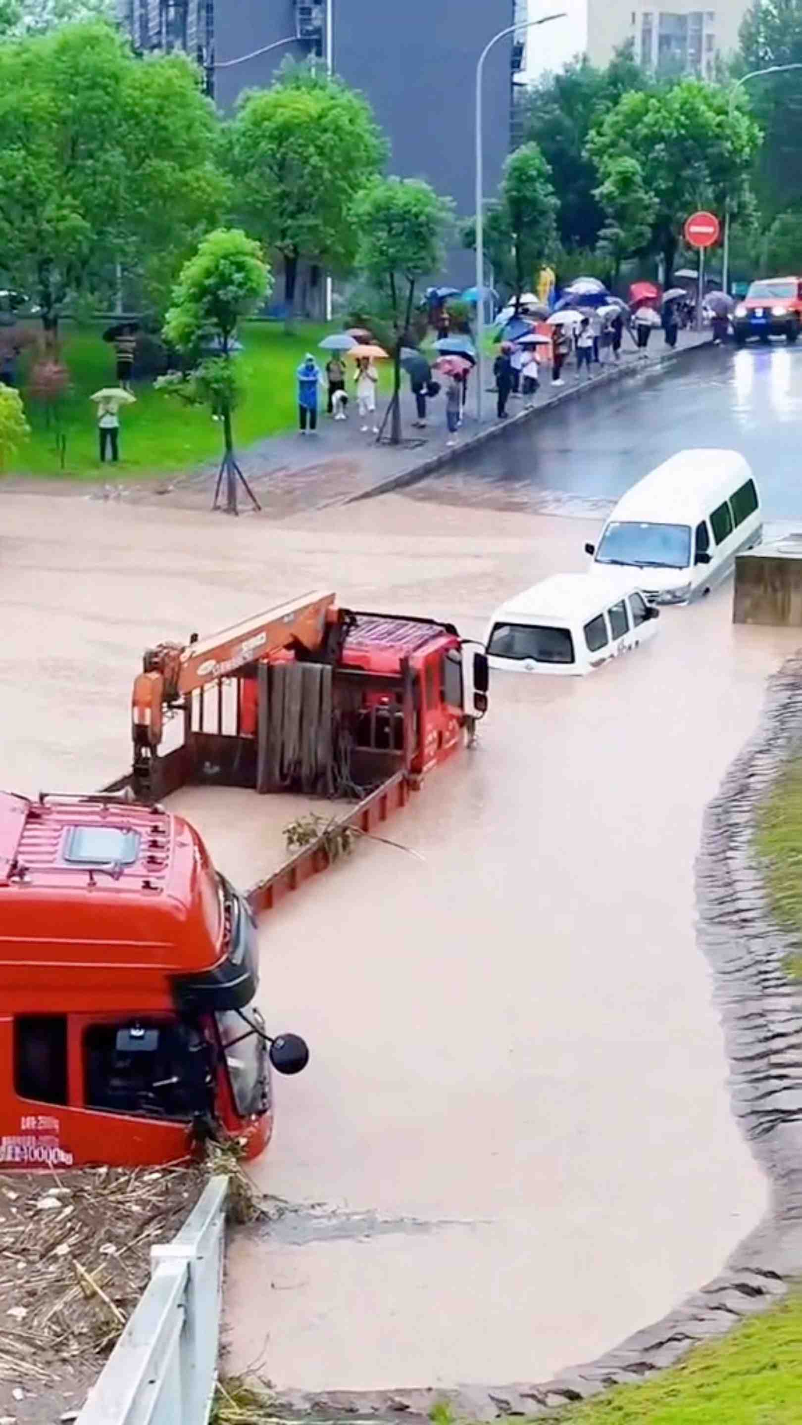 Inondation a chongqing