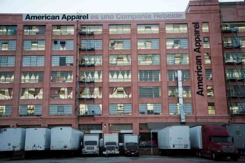 American apparel a suivre a wall street