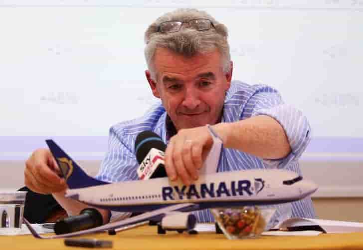 Ryanair interesse par le rachat de la totalite d'air berlin, selon o'leary