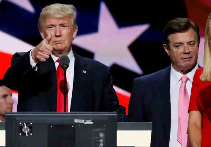 Trump n'exclut pas de gracier manafort dit le nyt