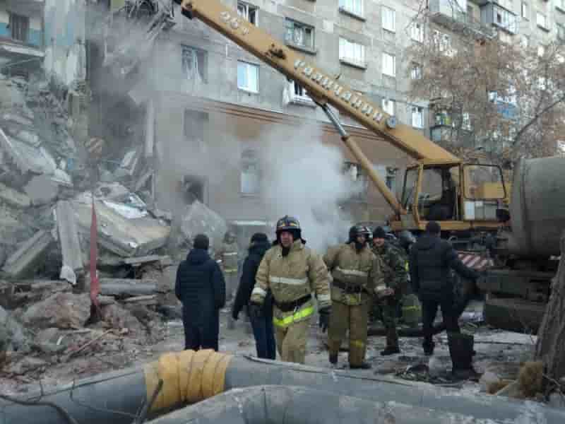 Effondrement d'un immeuble en russie, lourd bilan redoute