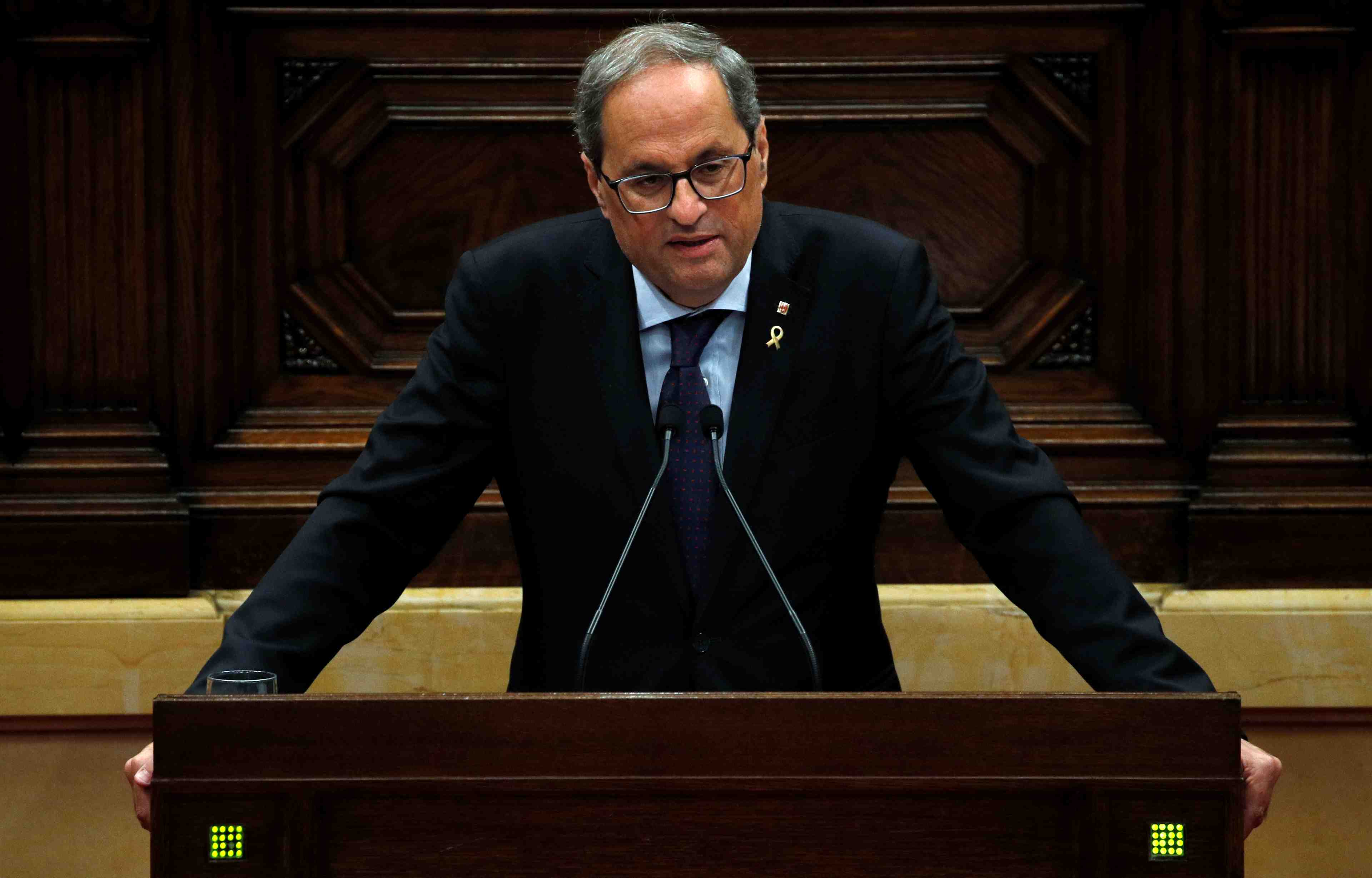 Le president catalan veut l'independance avant la fin 2021