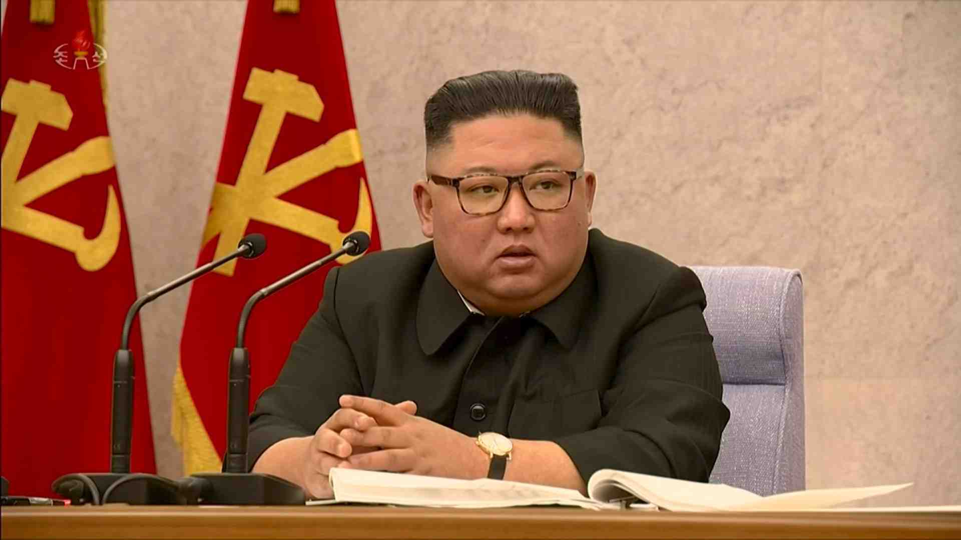 Coree du nord: kim reprimande des representants pour un incident sanitaire non specifie