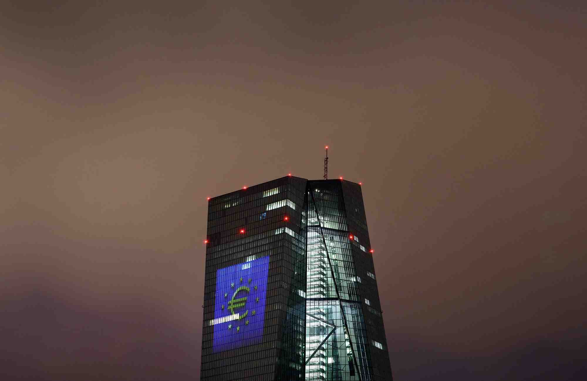 Siege de la banque centrale europeenne (bce) a francfort, allemagne