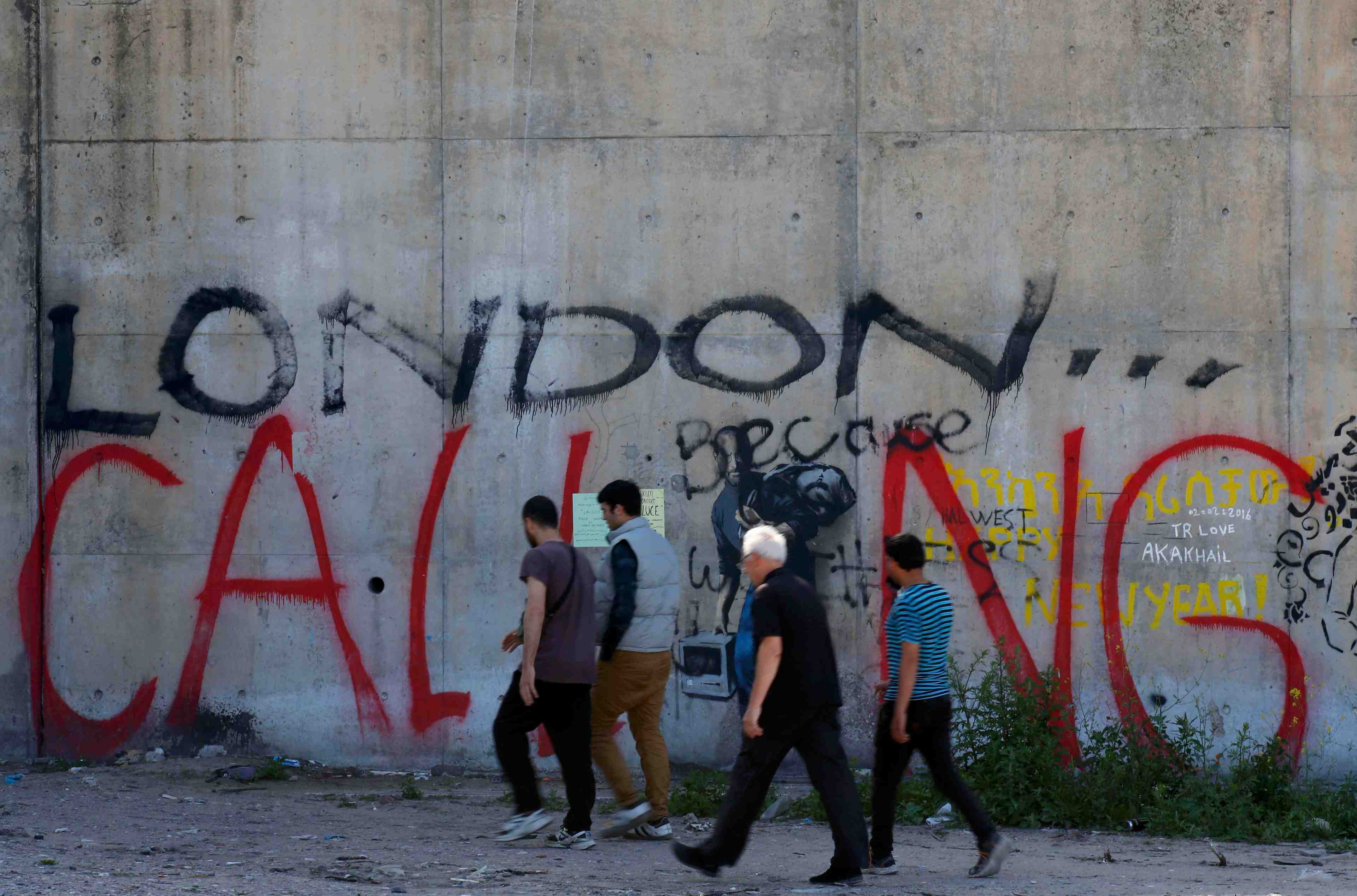 La zone nord de la jungle de calais va etre evacuee