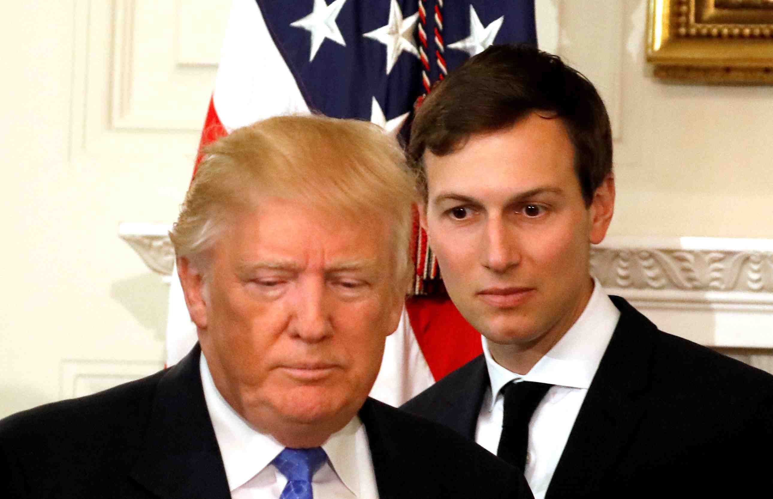 Trump replique "fausses infos" apres les revelations sur kushner