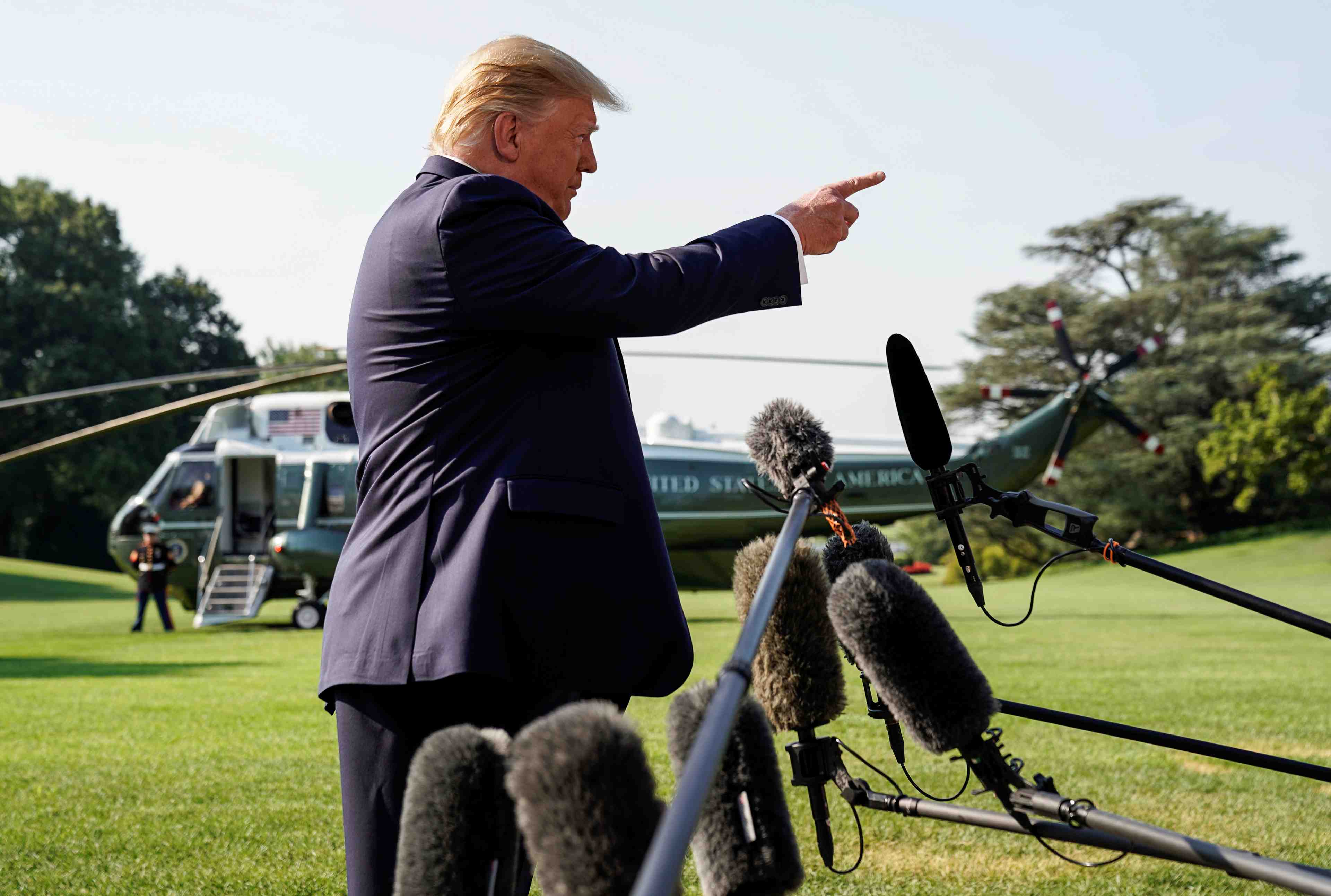 Le probleme n'est pas la chine mais la fed, dit trump