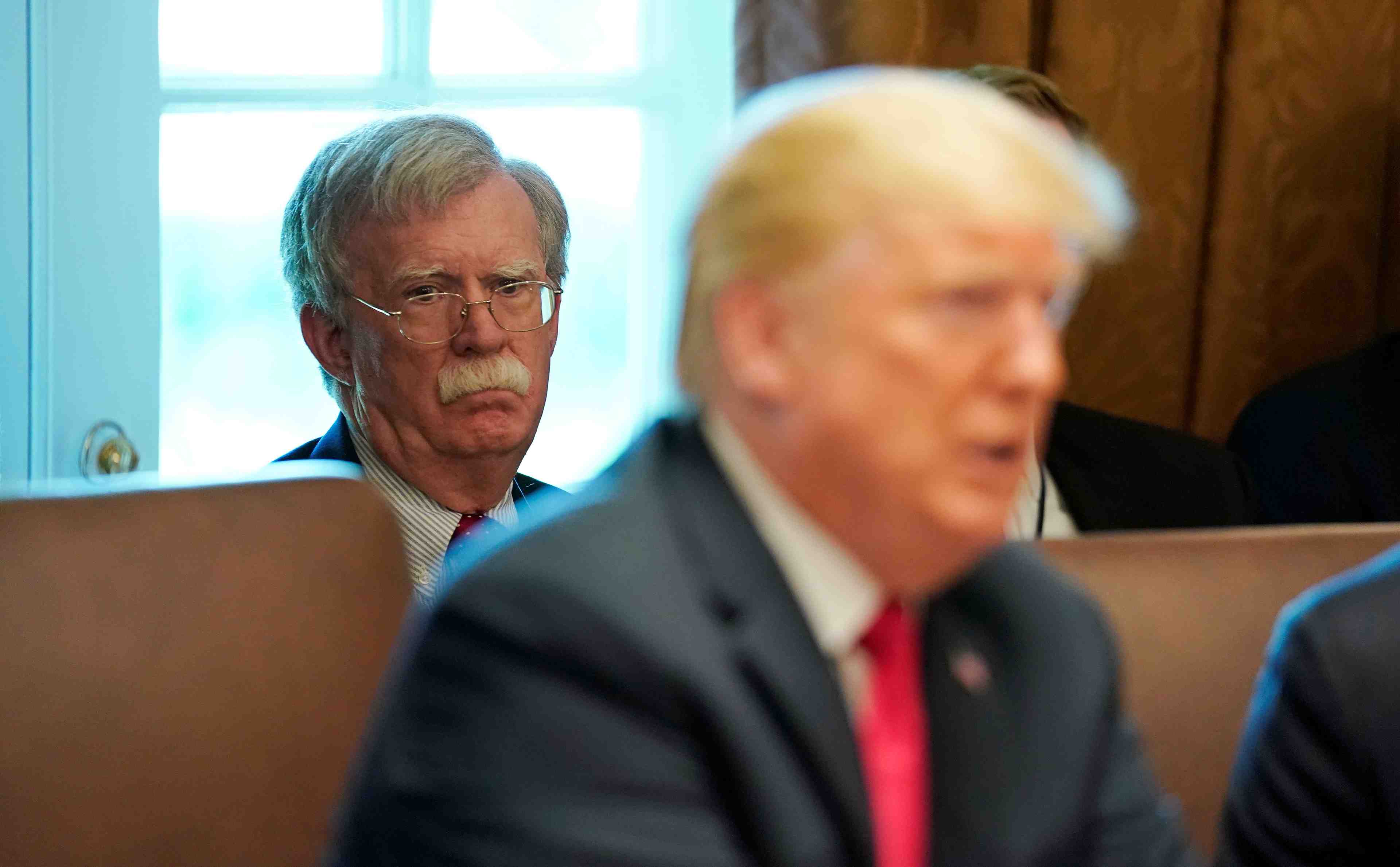 Juge inapte a gouverner par bolton, trump etrille son ancien conseiller