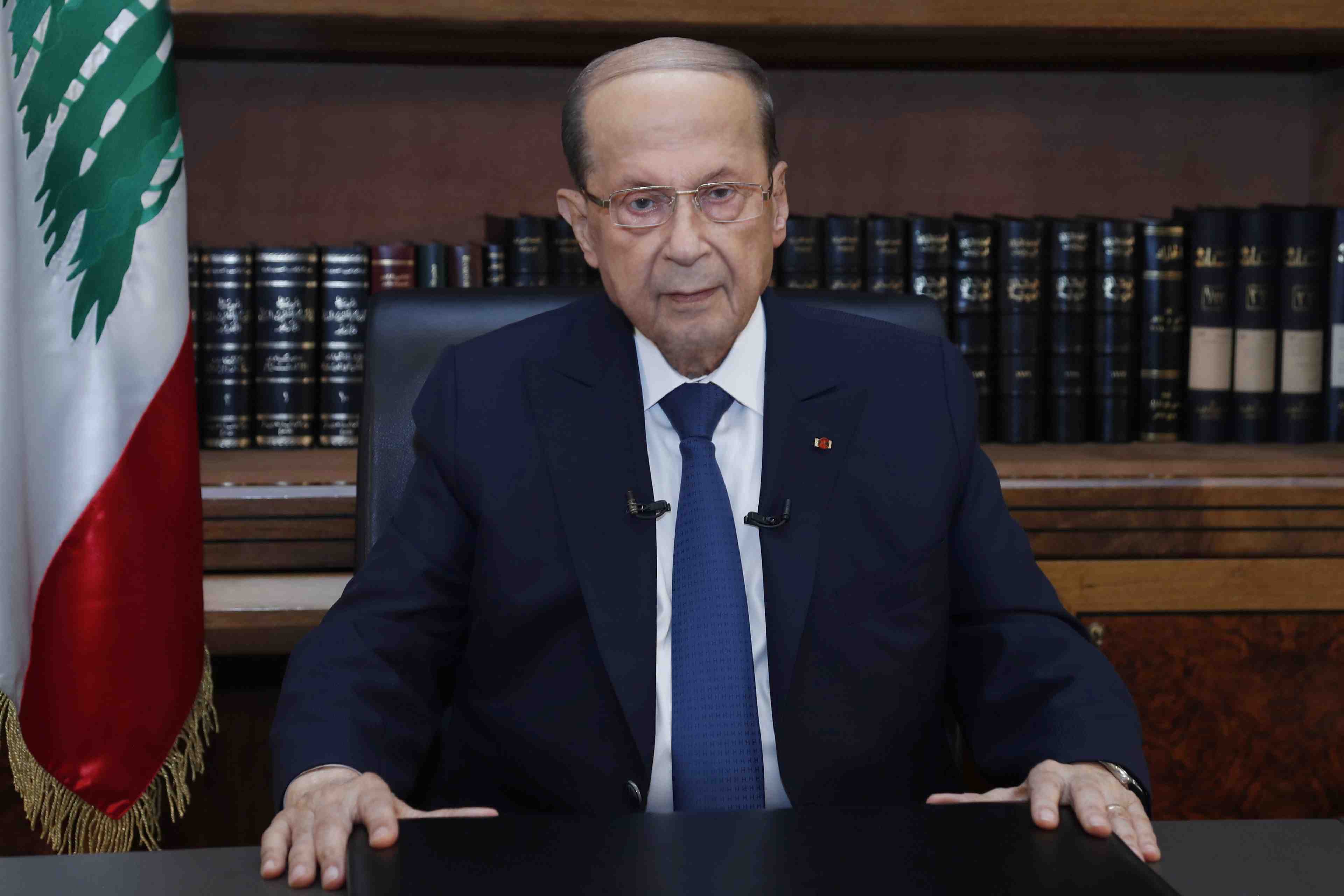 Liban: aoun dit esperer la reprise des negociations avec le fmi