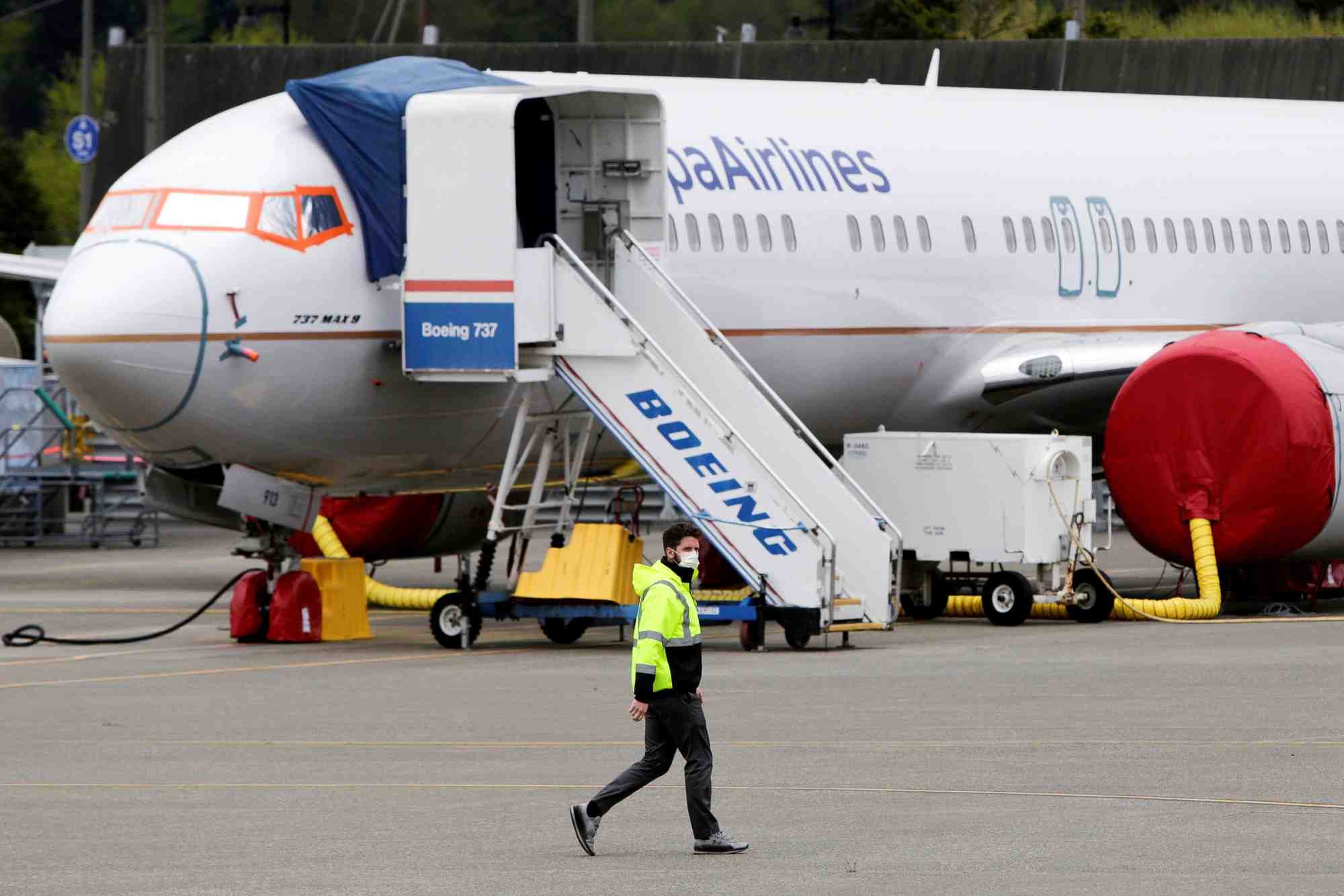 L'usine de boeing a renton, washington, aux etats-unis