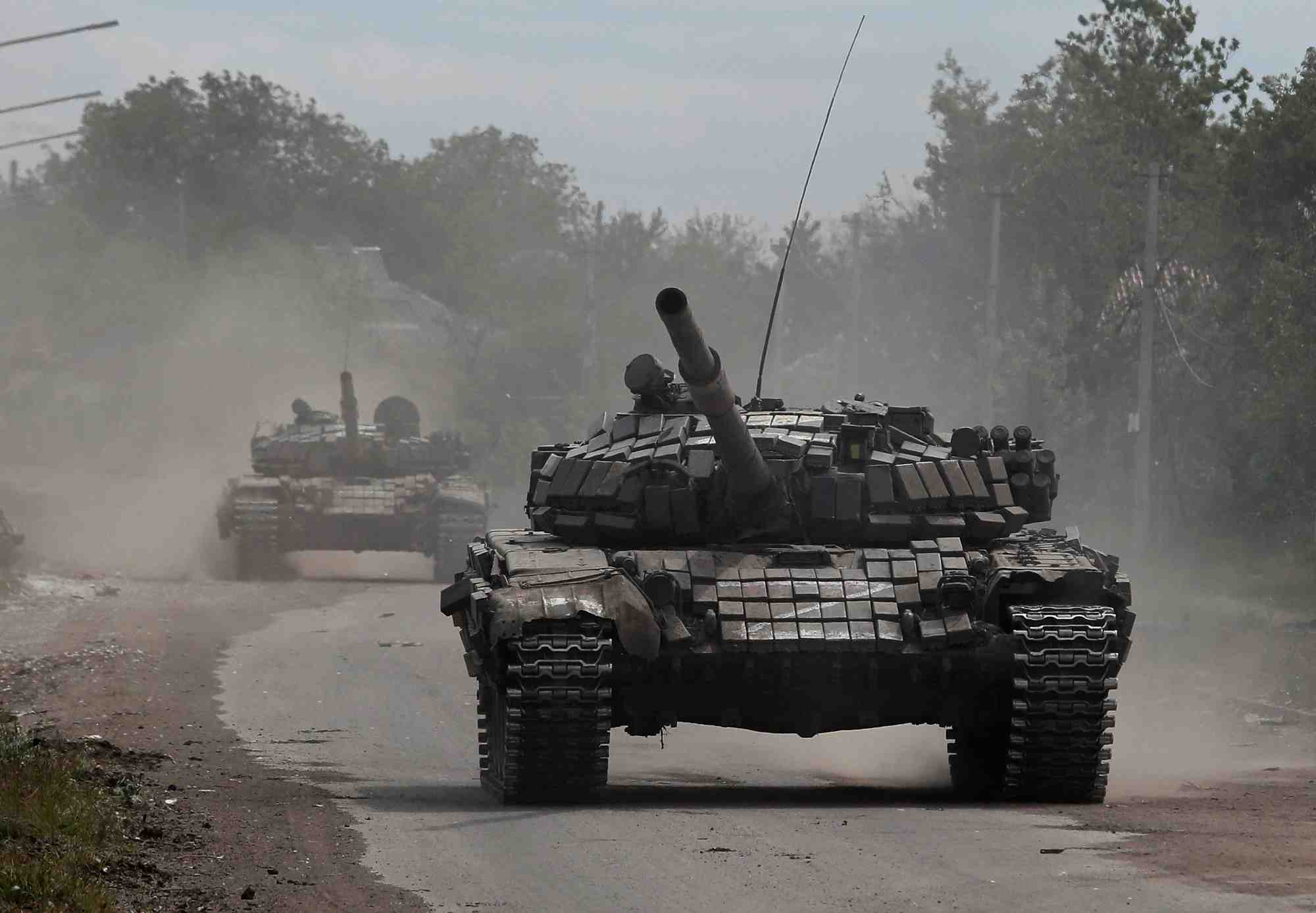 L'armee russe est entree dans sievierodonetsk, dit le gouverneur de louhansk