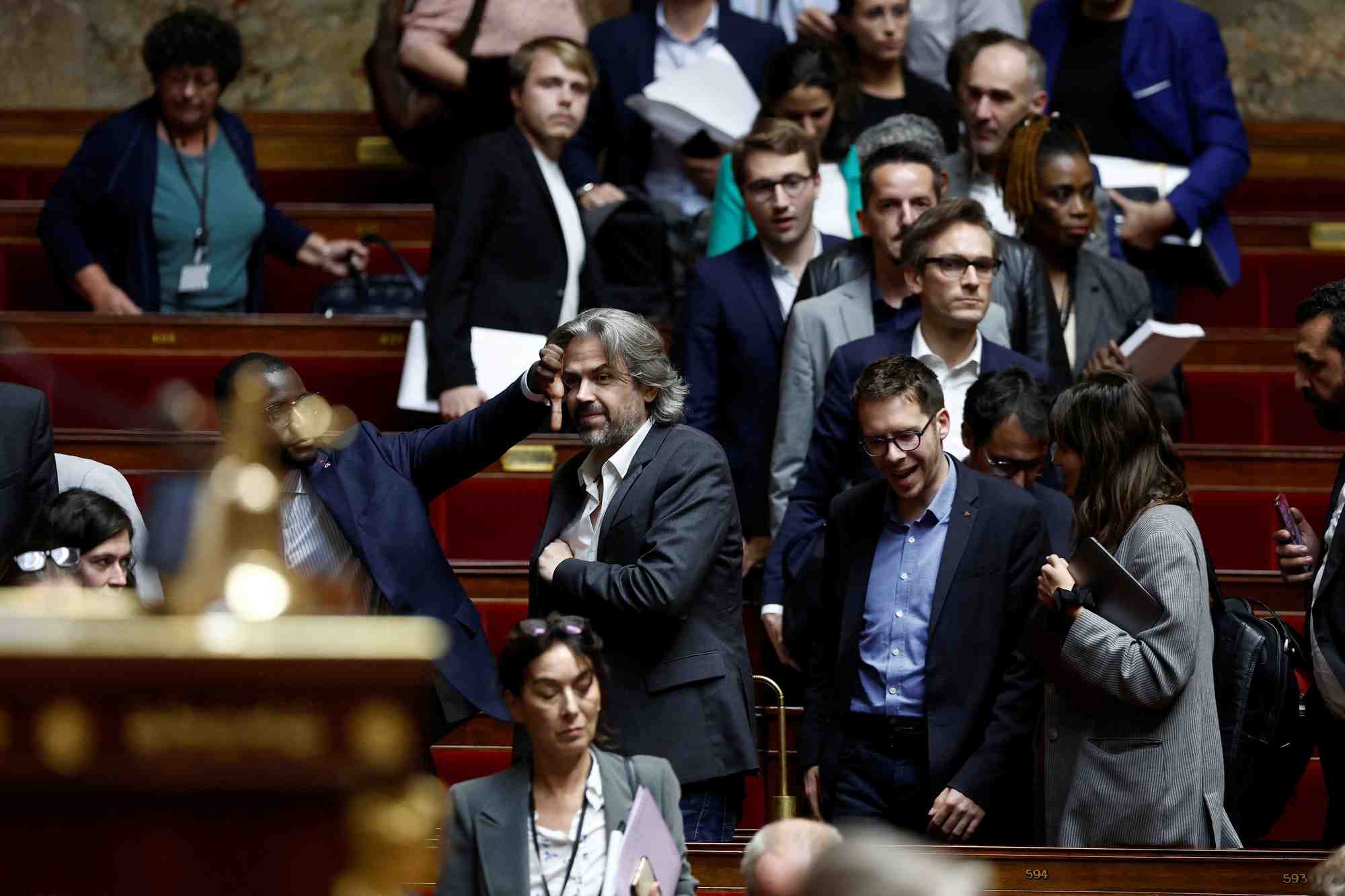 Debat sur le projet de loi de finances 2023 a l'assemblee nationale a paris