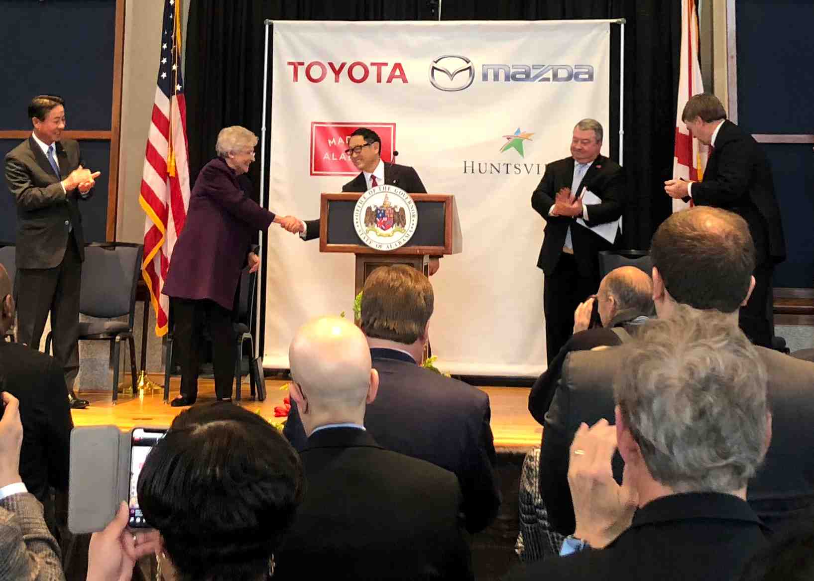 Toyota et mazda confirment leur usine en alabama