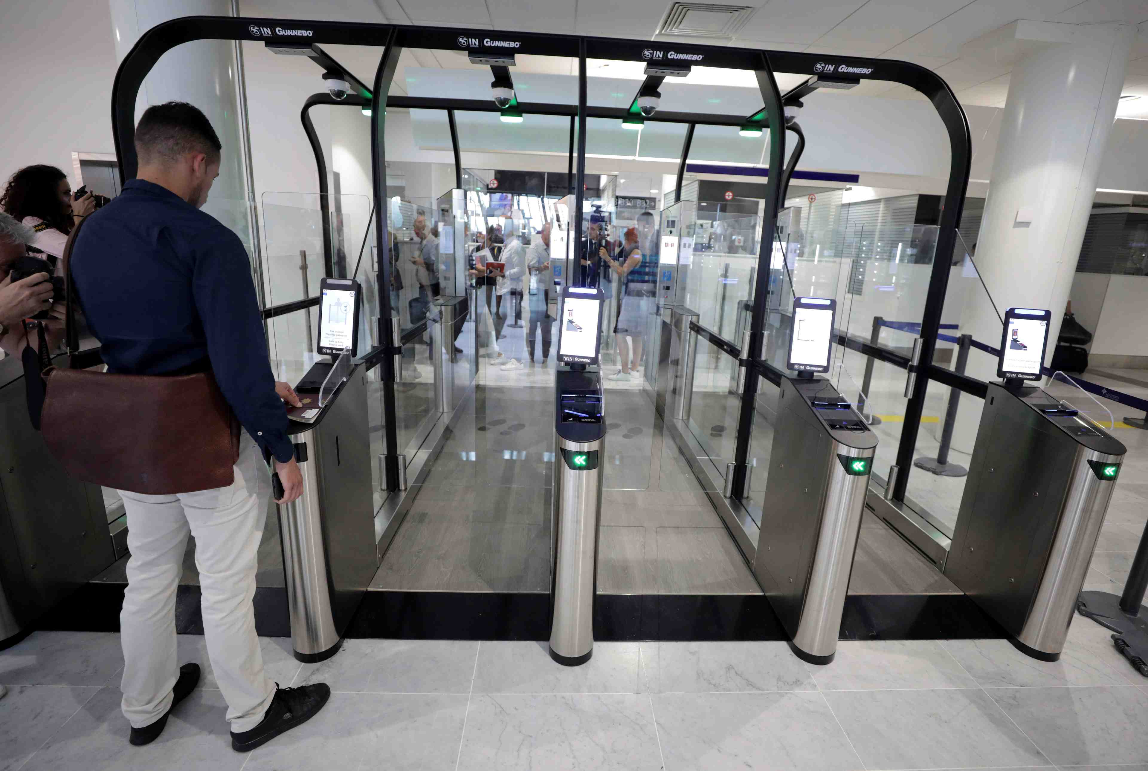 L’aeroport de nice installe la reconnaissance faciale